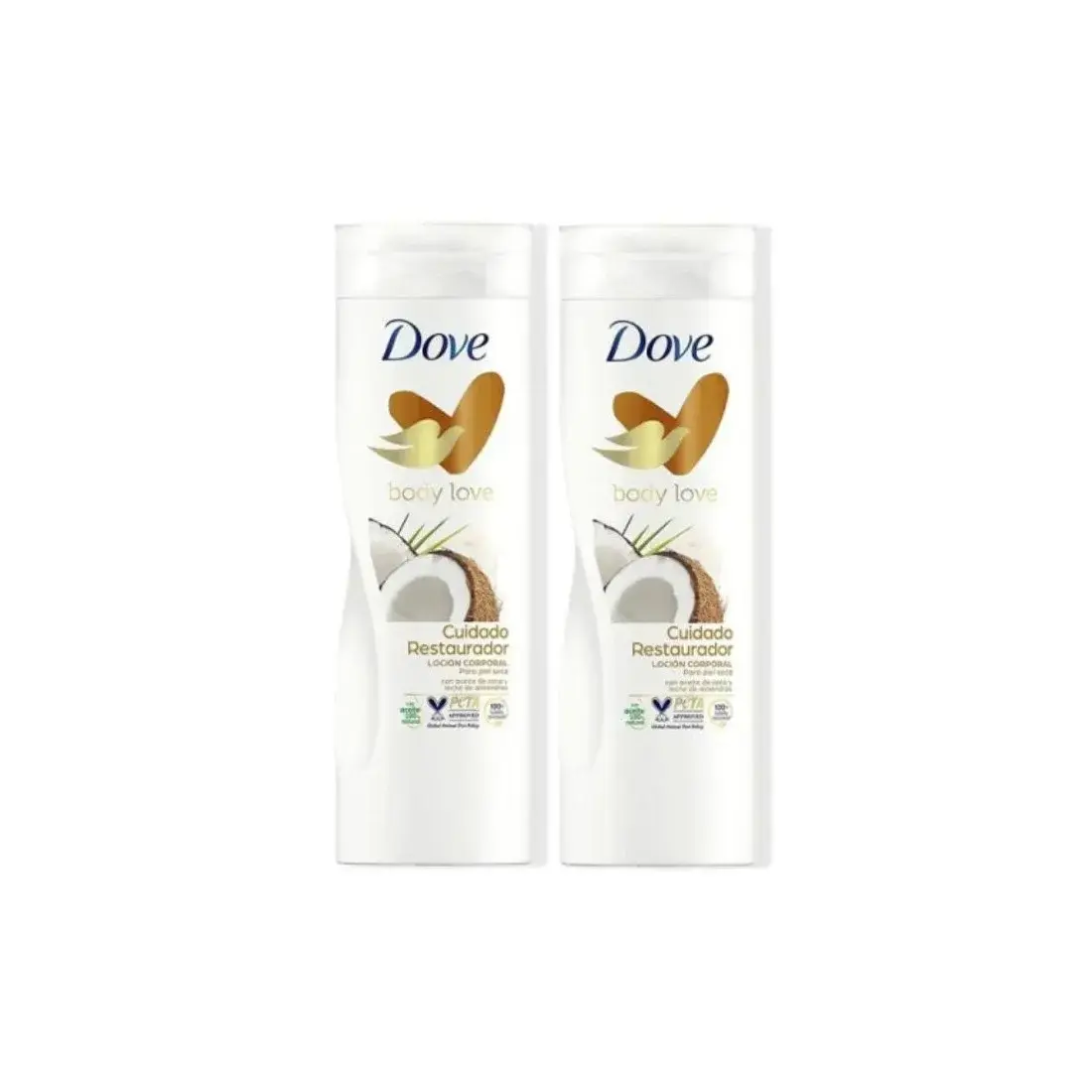 Dove Body Lotion 400ml Coconut Double