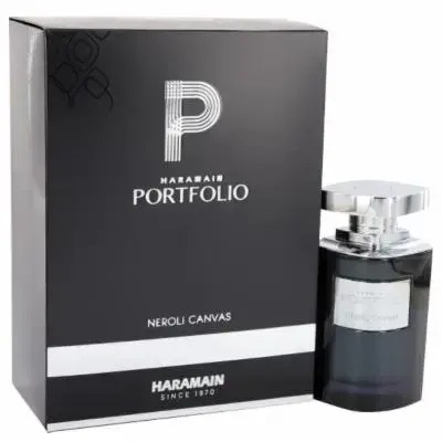 Haramain 2.5 Oz Portfolio Neroli Canvas Eau De Parfum Spray for Men