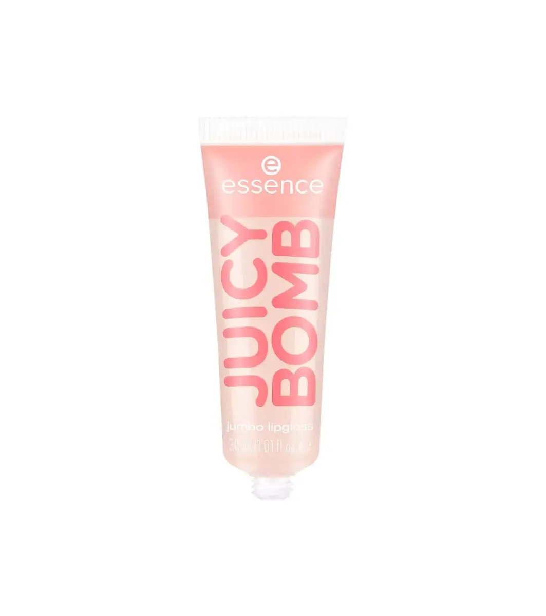 Essence, Juicy Bomb, Glossy, Lip Gloss, 01, Lovely Litchi, 30 ml