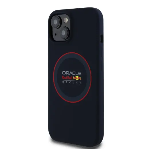 Red Bull Red Ring telefona maciņš priekš iPhone 14 ar MagSafe atbalstu tumši zils