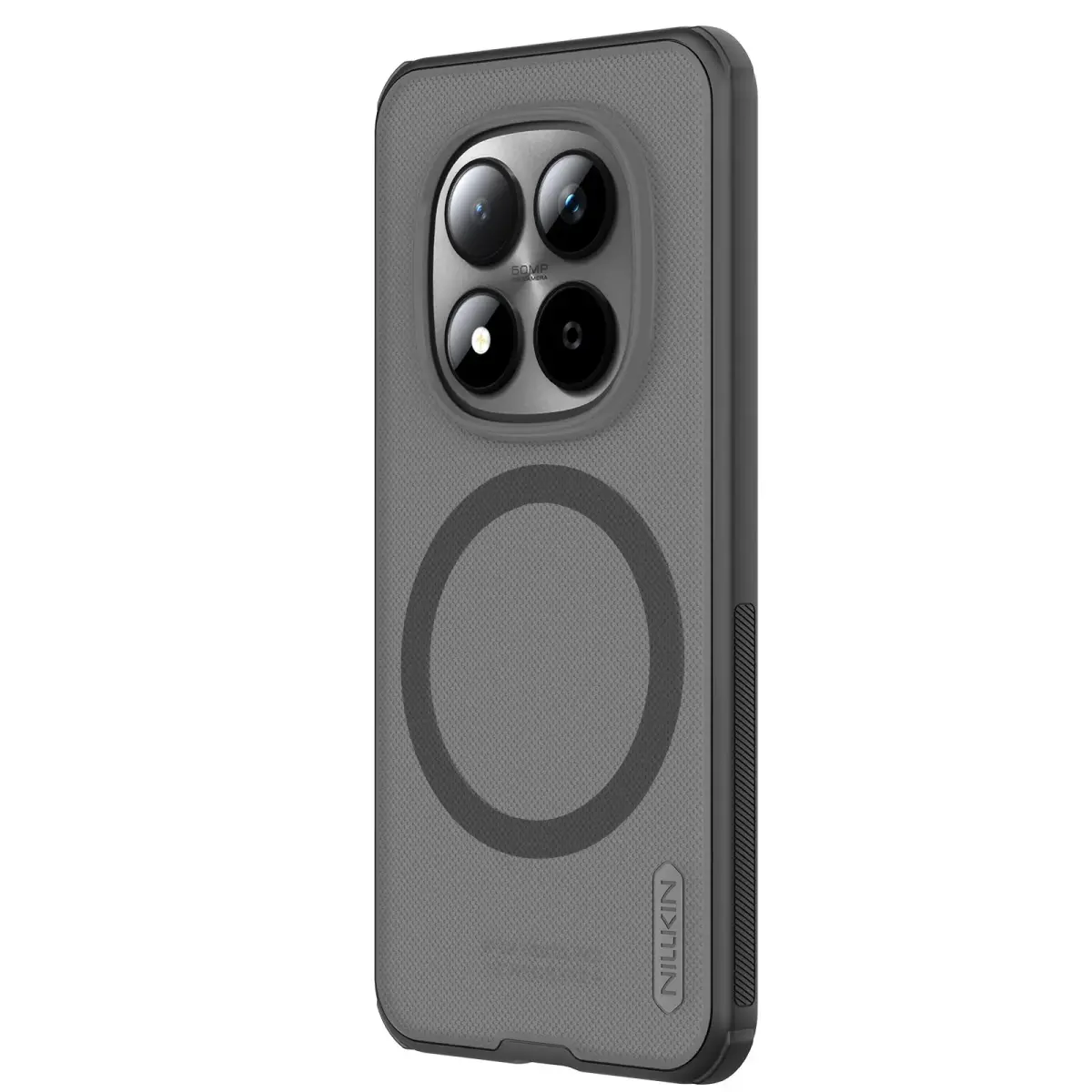 Nillkin Super Frosted PRO Magnetic Back Cover for Xiaomi Redmi Note 15 Pro+ 5G Transparent Black