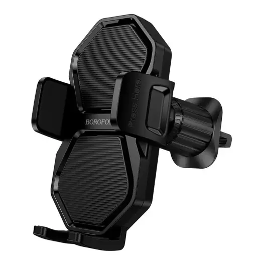 Borofone BH145 Lake auto telefonihoidik ventilatsiooniavale 4.5-7" must