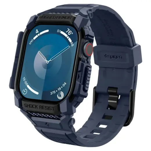 SPIGEN RUGGED ARMOR "PRO" APPLE WATCH 10 (46 ММ) ТЕМНО-СИНИЙ