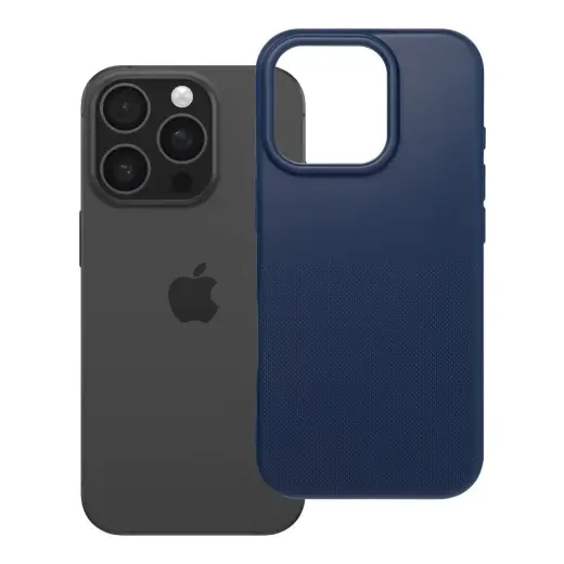 Easy Dual telefono dėklas iPhone 16 Pro mėlynas
