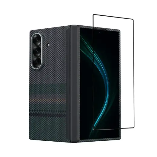 Benks Combo Armor Air Aurora Axis Kevlar for Samsung Galaxy Z Fold 7 - set of back case + front cover + corning glass