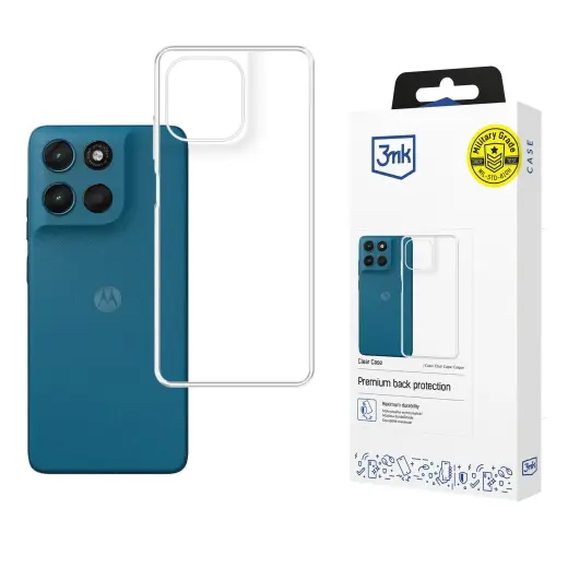Motorola Moto G57 Power - 3mk Clear Case