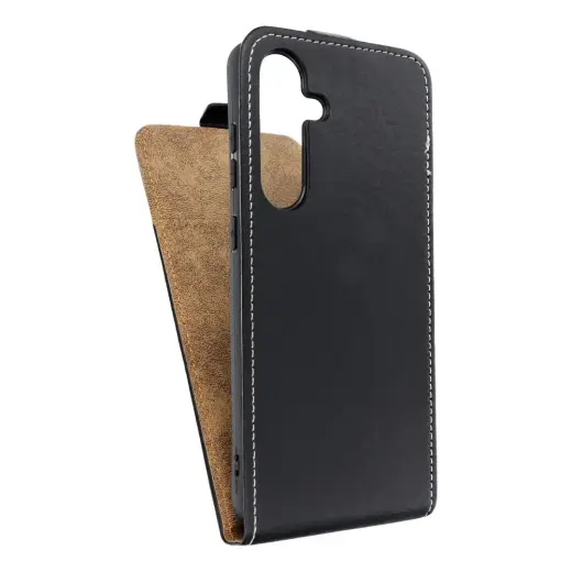 SLIM FLEXI FRESH knyginio tipo telefono dėklas Samsung Galaxy S24 FE (S721) juodas