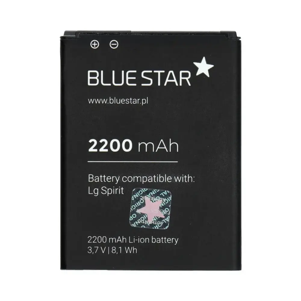Battery for LG Spirit 2200 mAh Blue Star Premium