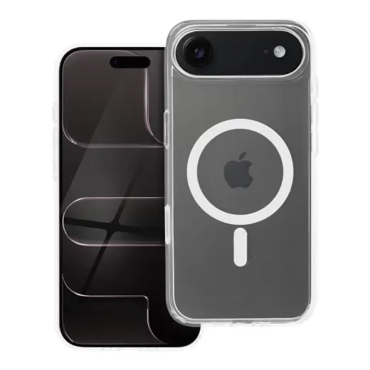 Clear Elite Mag telefono dėklas su MagSafe palaikymu iPhone 17 Air skaidrus
