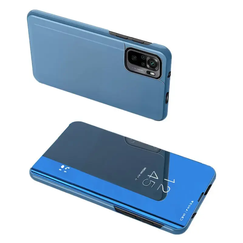OEM Clear View Case blue Poco