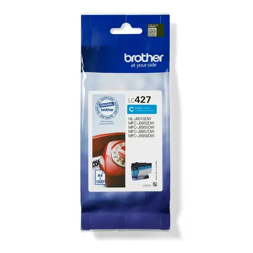 Brother LC427C ink cartridge 1 pc(s) Original Standard Yield Cyan
