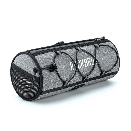 Torba na kierownicę 1,5L Rockbros TL002 ROAD TO SKY wodoodporna – szara
