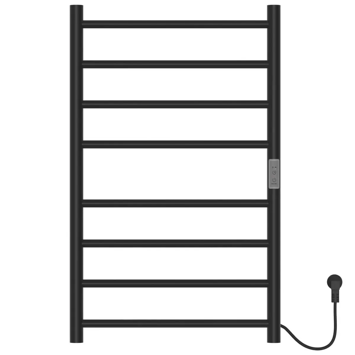 AB Electric towel dryer 500x800mm, P8, 160W, IPX4, black
