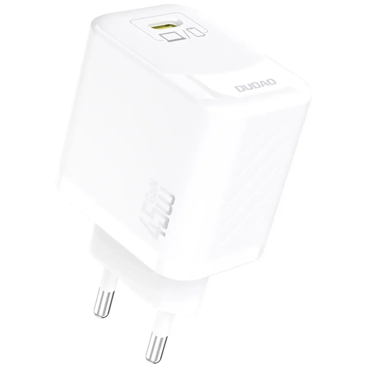 Dudao A28 tīkla lādētājs | 45W | GaN | USB-C | balts
