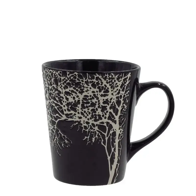 Krūze "Tree" 350ml melna