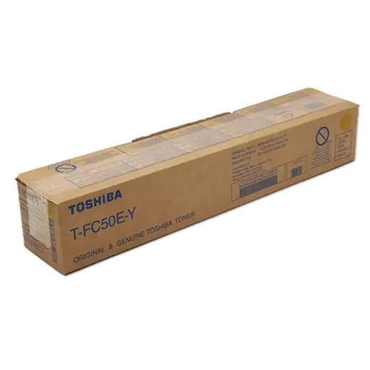 Toshiba Toner T-FC50EY TFC50EY Yellow Gelb (6AJ00000111)(6AJ00000225) (6AJ00000299)