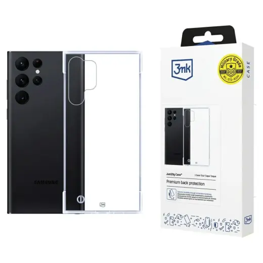 3MK Just20g Clear Case for Samsung Galaxy S24 Ultra