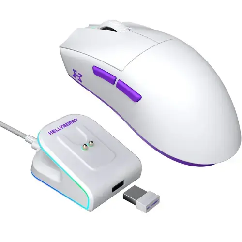 Hellyberry (Powered by Hator) HM47-W 12000dpi Игровая беспроводная компьютерная мышь