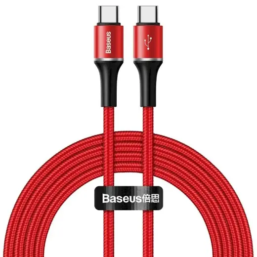Baseus halo data cable Type-C PD2.0 60W (20V 3A) 2m Red