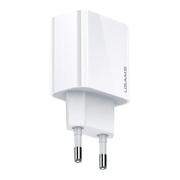 USAMS CC118TC01 tīkla lādētājs | 20W | PD3.0 | USB-C | balts