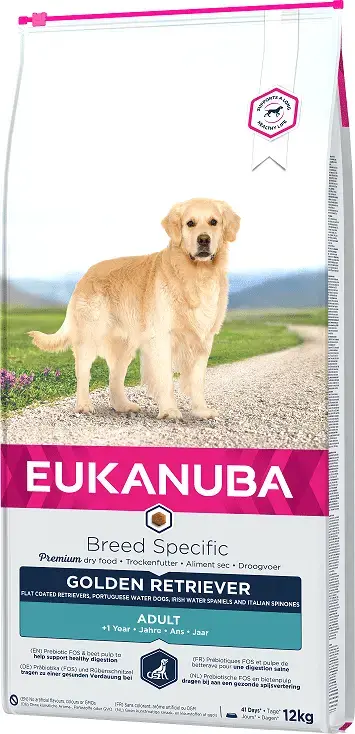 Dry food for dogs - Eukanuba Golden Retriever, 12 kg