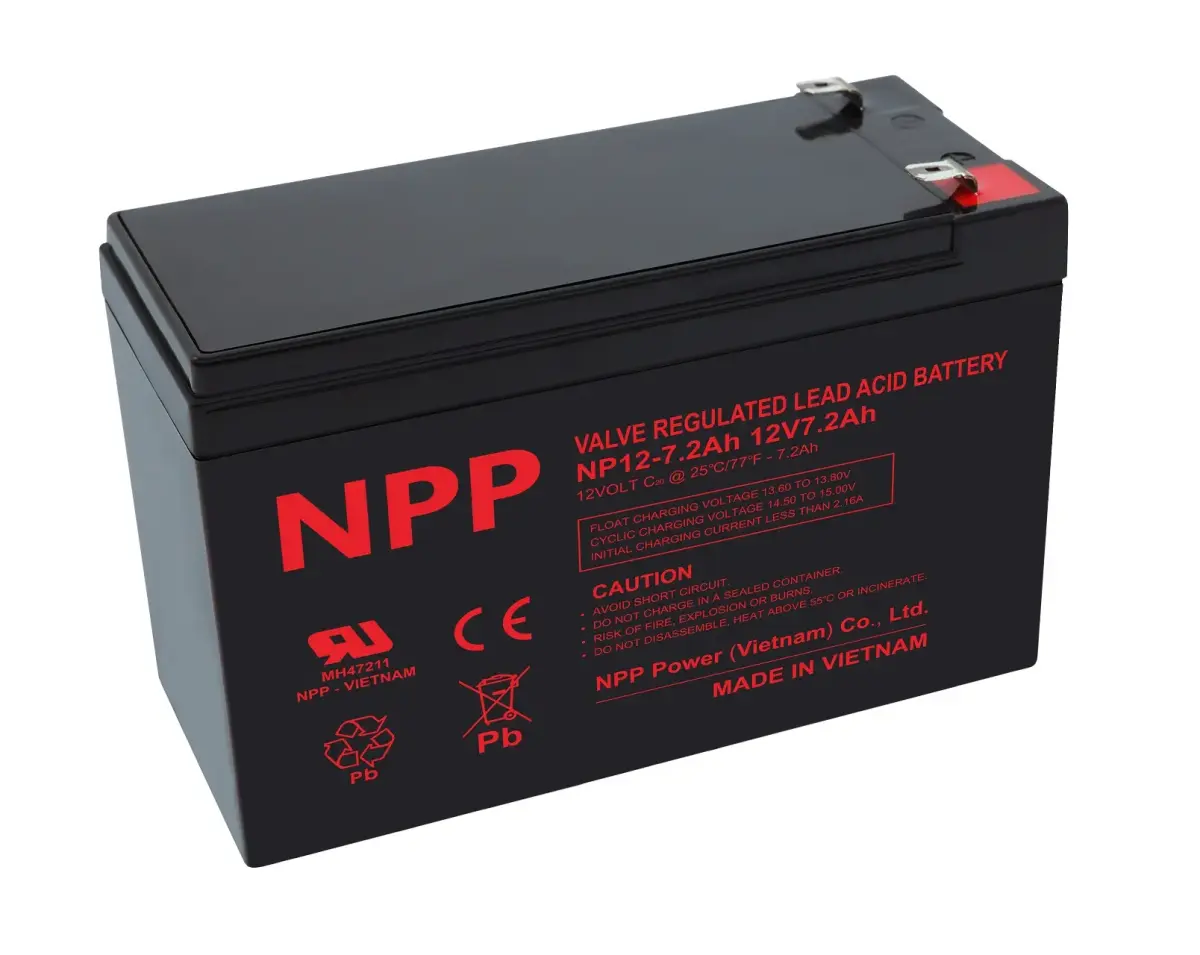 Battery 12V 7.2Ah T2(F2) Pb