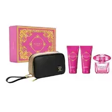 Bright Crystal Absolu Gift set EDP 90 ml, body lotion 100 ml, shower gel 100 ml and cosmetic bag