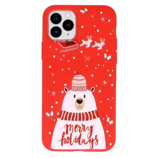TEL PROTECT Christmas telefoni ümbris iPhone 11 mitmevärviline (disain 5)