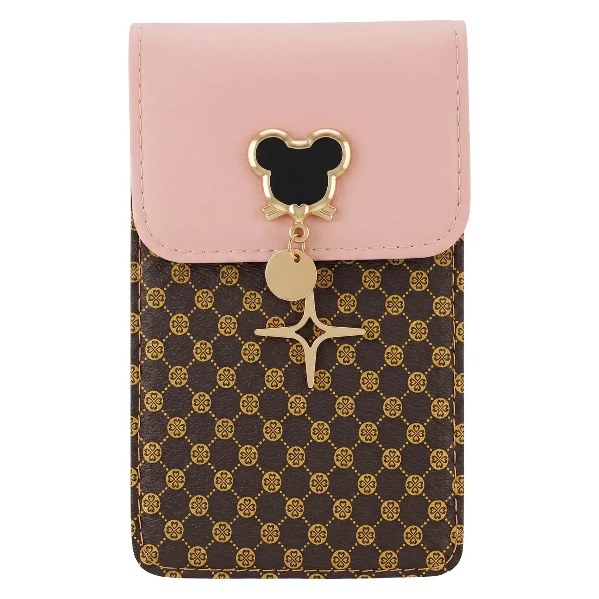 PHONE BAG MOUSE 19*12*2 CM PINK