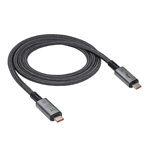 Cable USB Akyga AK-USB-45 USB type C (m) | USB type C (m) ver. 4.0 240W 40Gbps 1m