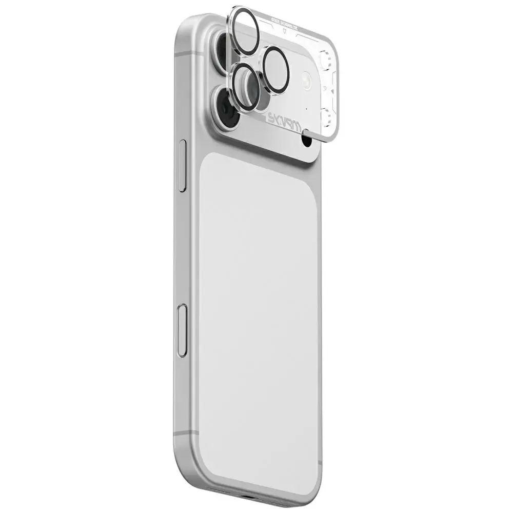Camera Lens Glass Skinarma Magma Full Matte for iPhone 17 Pro grey
