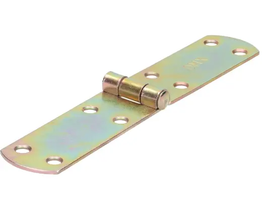 French hinge ZF 180x35x2.5 mm steel, brass-plated