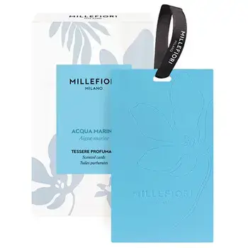 Millefiori Acqua Marina Scented Cards - Vonná karta ( 3 ks )