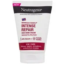 Norwegian Formula Intense Repair Cica Hand Cream - Cream for soothing very dry and itchy skin.