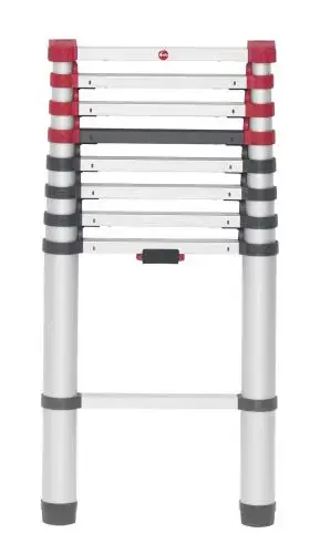 Kāpnes teleskopiskās T80 FlexLine / alumīnija / 9 pakāpieni