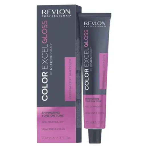 Revlon, Color Excel Gloss, Ammonia-Free, Permanent Hair Dye, 052 Raspberry Pink, 70 ml