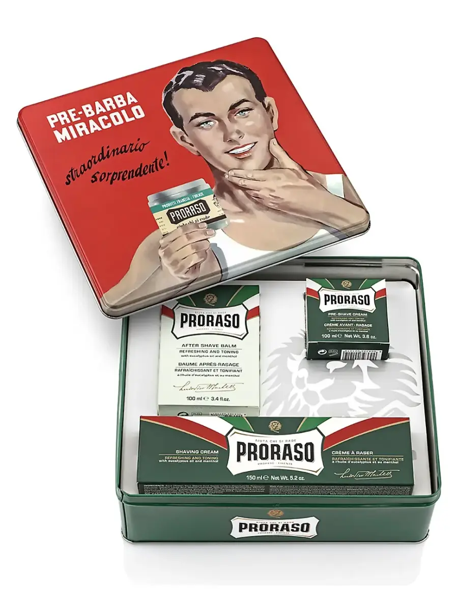 Proraso Vintage Primadopo Shaving Box  Father S Day Gift