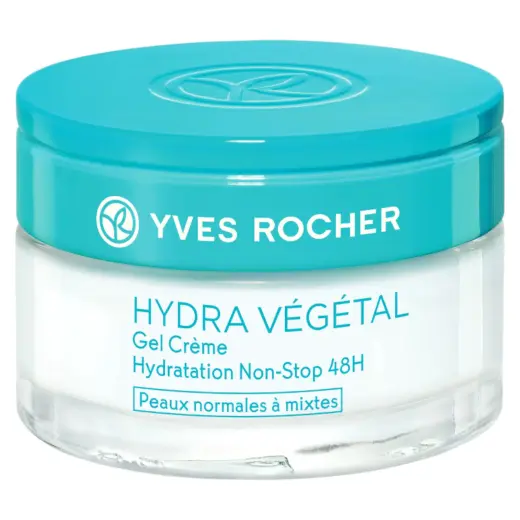 Yves Rocher, Hydra Vegetal, Hydration, Gel Cream, For Face, 50 ml