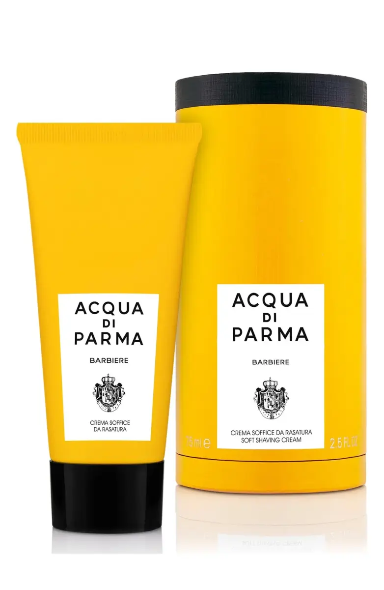 Acqua Di Parma Barbiere Soft Shaving Cream for Brush 125ml - White