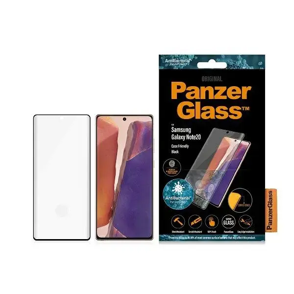 PanzerGlass Curved Super+ aizsargstikls telefona ekrānam Samsung Galaxy Note 20 (N980)