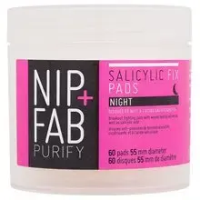 Purify Salicylic Fix Night Pads - Night cleansing pads for acne-prone skin.
