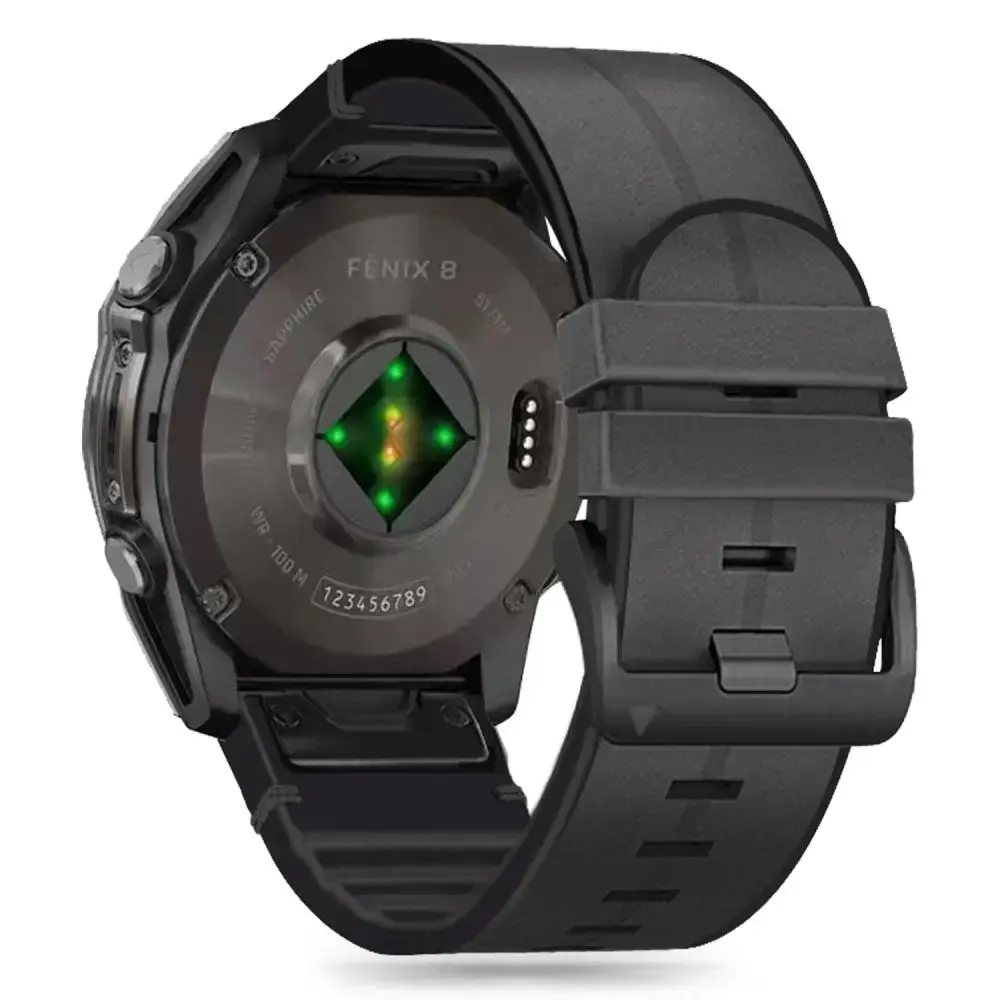 TECH-PROTECT SILICONE PU GARMIN FENIX 5X | 5X PLUS | 6X | 6X PRO | 7X | 8 (51 ММ) ЧЕРНЫЙ