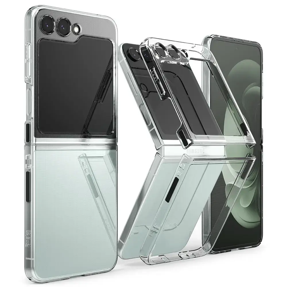 RINGKE SLIM GALAXY Z FLIP 5 CAURSPĪDĪGS