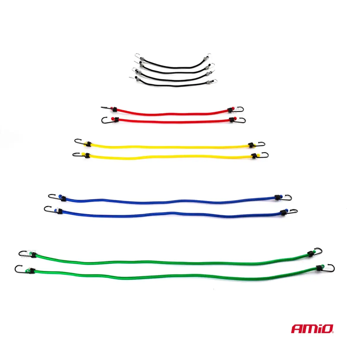 Elastic rope set 12pcs BSTRAP-11