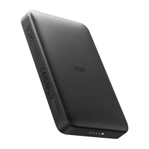 ESR Qi2 MagSlim external battery (powerbank) | 10000 mAh | 27W | USB-C, MagSafe | black