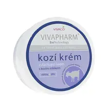 Emollient cream for face and body with goat's milk