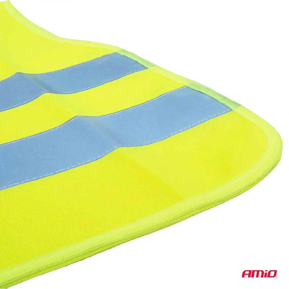 Safety vest for kids yellow with certificate AMIO-01736