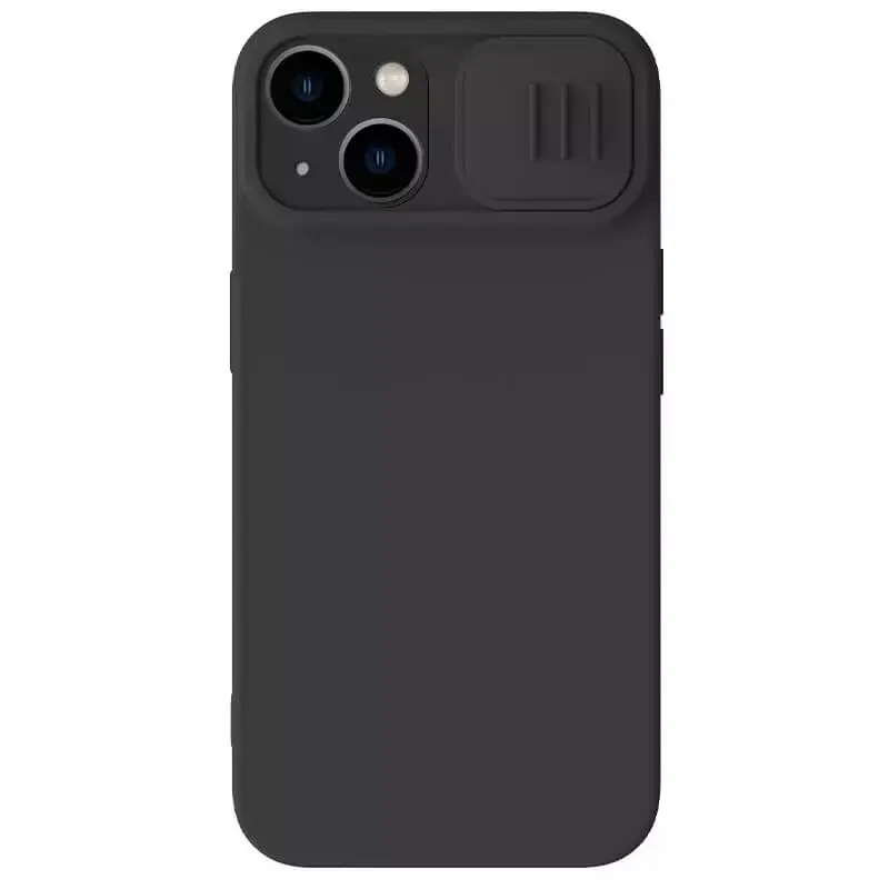 Nillkin CamShield Silky Silicone Case for Iphone 14 Plus black