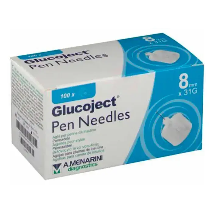 MENARINI Glucoject Insulin Needles 31G x