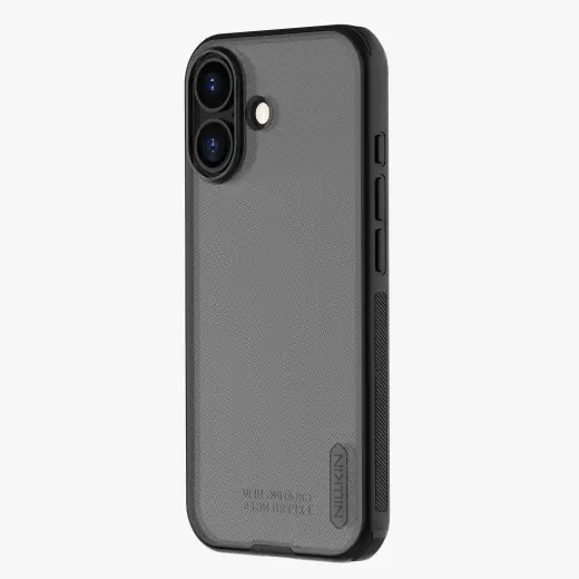 Nillkin Super Frosted PRO maciņš telefonam iPhone 17 melns